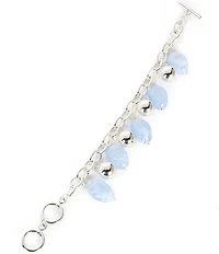 Dillard's Catalina Blue Drops Line Bracelet