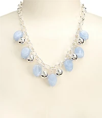 Dillard's Catalina Blue Statement Necklace
