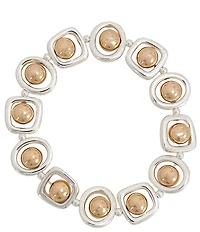 Dillard's Organic Open Metal Orbital Stretch Bracelet