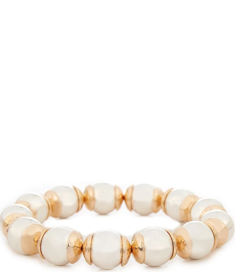 Dillard's Coated Bead Stretch Bracelet