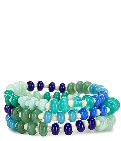 Dillard's Ipanema Beaded Resort Stretch Bracelet Set