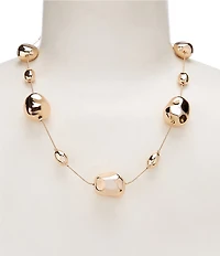 Dillard's Multi Station Short Strand Collar Necklace