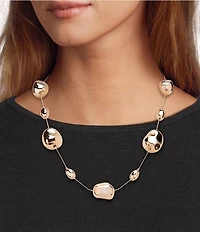 Dillard's Multi Station Short Strand Collar Necklace
