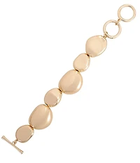 Dillard's Organic Large Metal Plated Line Bracelet