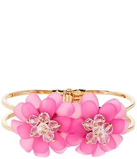 Dillard's Rosalie Pink Flowers Cuff Bracelet