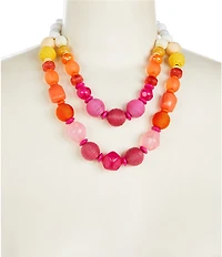 Dillard's Sienna Beaded Statement Necklace