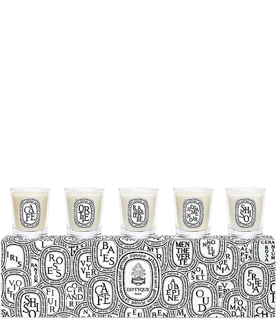 DIPTYQUE Set of 5 Miniature Candles