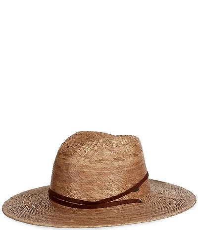 Dorfman Milano Palm Leaf Lifeguard Hat