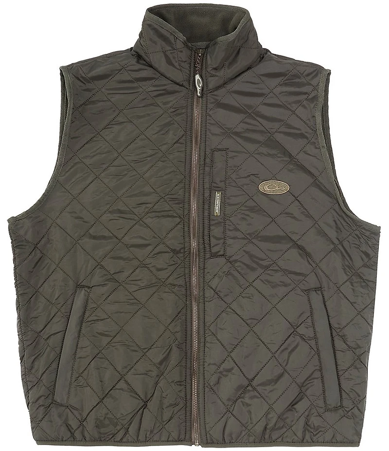 Drake Clothing Co. Delta Fleece Lined Quilted Vest