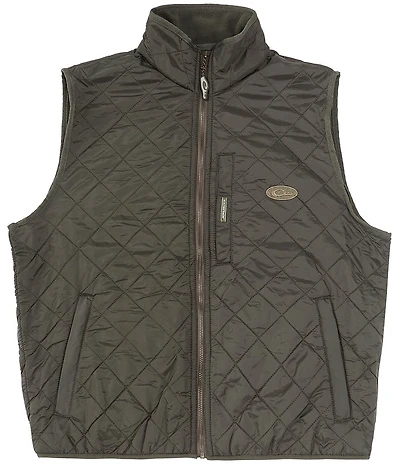 Drake Clothing Co. Delta Fleece Lined Quilted Vest