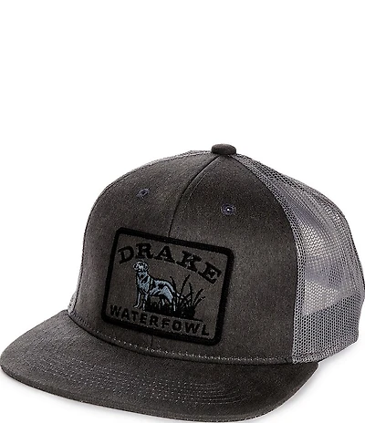 Drake Clothing Co. Waxed Cotton Dog Patch Mesh Back Cap