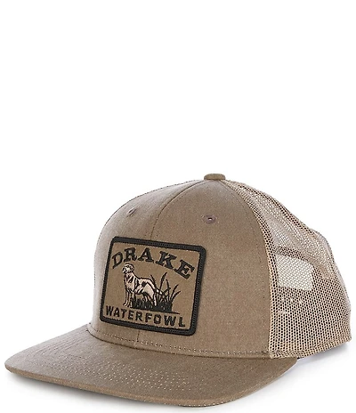 Drake Clothing Co. Waxed Cotton Dog Patch Mesh Back Cap