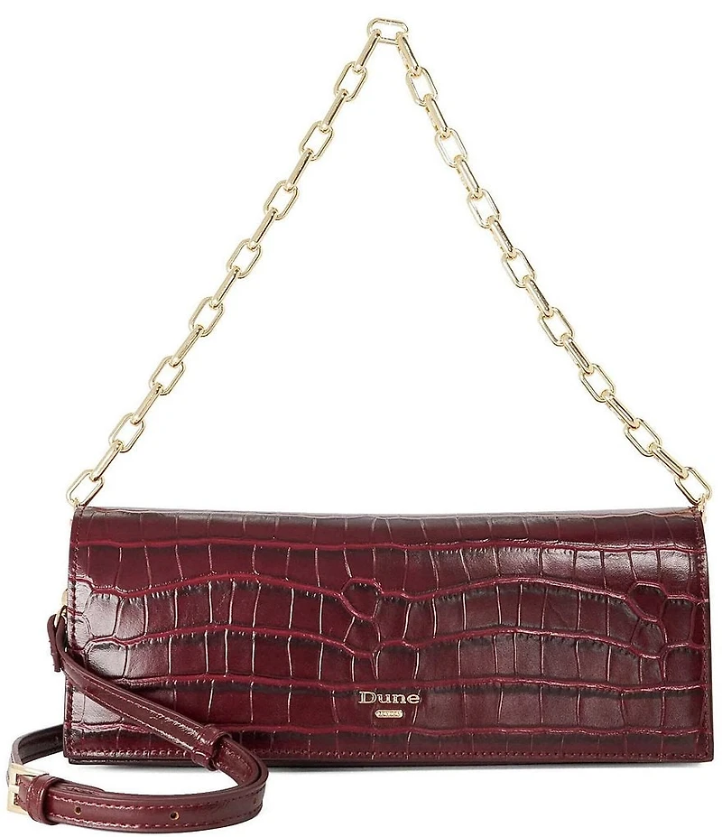 Dune London Bemuse East To West Long Chain Clutch