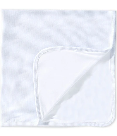 Edgehill Collection Baby Boys Cotton Stripe Blanket
