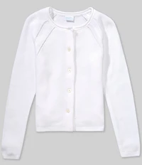 Edgehill Collection Little Girls Knit Cardigan Sweater