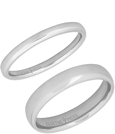 Electric Picks Cody Sculpted Band Ring Set