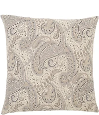 ELISABETH YORK Abha Paisley Jacquard Euro Sham