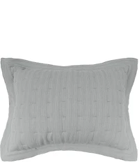 ELISABETH YORK Danette Textured Stripe Dobby Weave Sham
