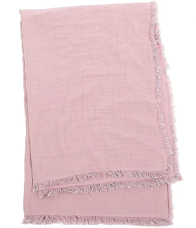 ELISABETH YORK Feather Gauze Throw