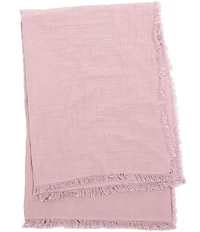 ELISABETH YORK Feather Gauze Throw