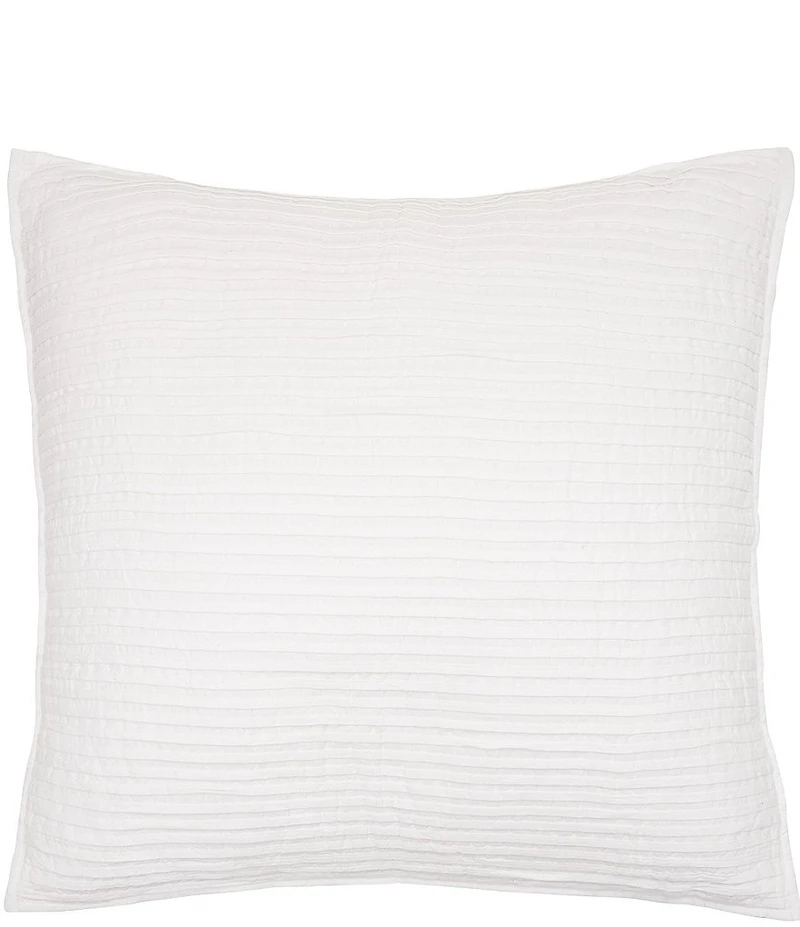 ELISABETH YORK Tess Woven Pleated Euro Sham