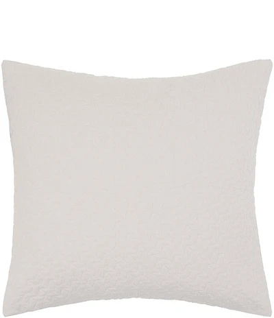ELISABETH YORK Vance Matelasse Geometric Chevron Euro Sham