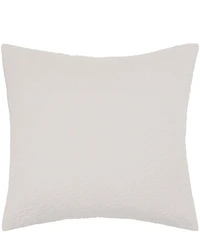 ELISABETH YORK Vance Matelasse Geometric Chevron Euro Sham
