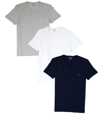 Emporio Armani V-Neck Undershirt 3-Pack