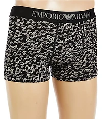 Emporio Armani Allover Eagle Logo Trunks