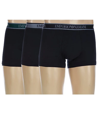 Emporio Armani Core Logo Band Trunk 3-Packs