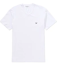 Emporio Armani Short Sleeve Stretch Cotton Jersey T-Shirt 2-Pack