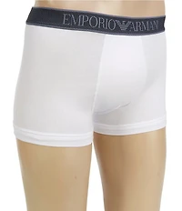 Emporio Armani Textured Logo Band Trunks