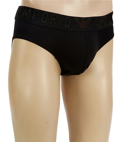 Emporio Armani Three-Dimensional-Logo Briefs