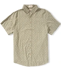 Faherty Big & Tall Breeze Stretch Short Sleeve Woven Shirt