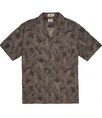 Faherty Breeze Short Sleeve Woven Camp Shirt