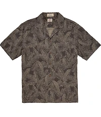 Faherty Breeze Short Sleeve Woven Camp Shirt