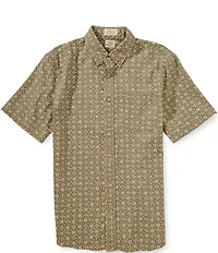 Faherty Breeze Stretch Short Sleeve Woven Shirt