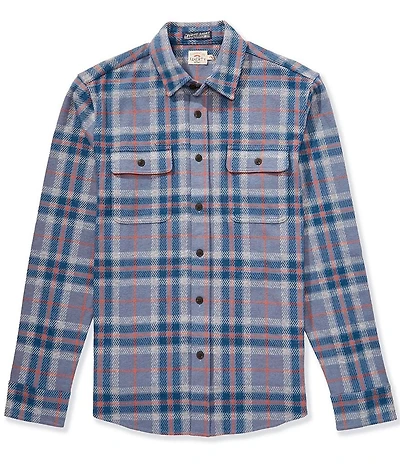 Faherty Legend Plaid Print Sweater Shirt