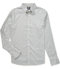 Faherty Performance Stretch Movement Plaid Long Sleeve Woven Shirt