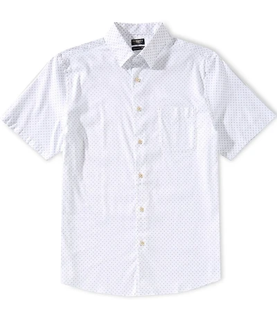 Faherty Stretch Movement Short Sleeve Woven Shirt
