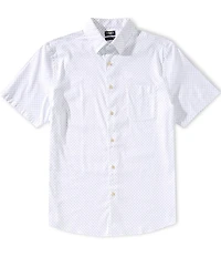 Faherty Stretch Movement Short Sleeve Woven Shirt