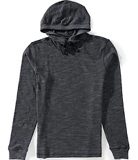 Faherty Sunwash Slub Organic Cotton Thin Stripe Hoodie
