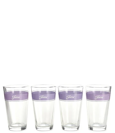 Fiesta Frame Cooler Lavender Cooler Glass 16-oz Set of 4