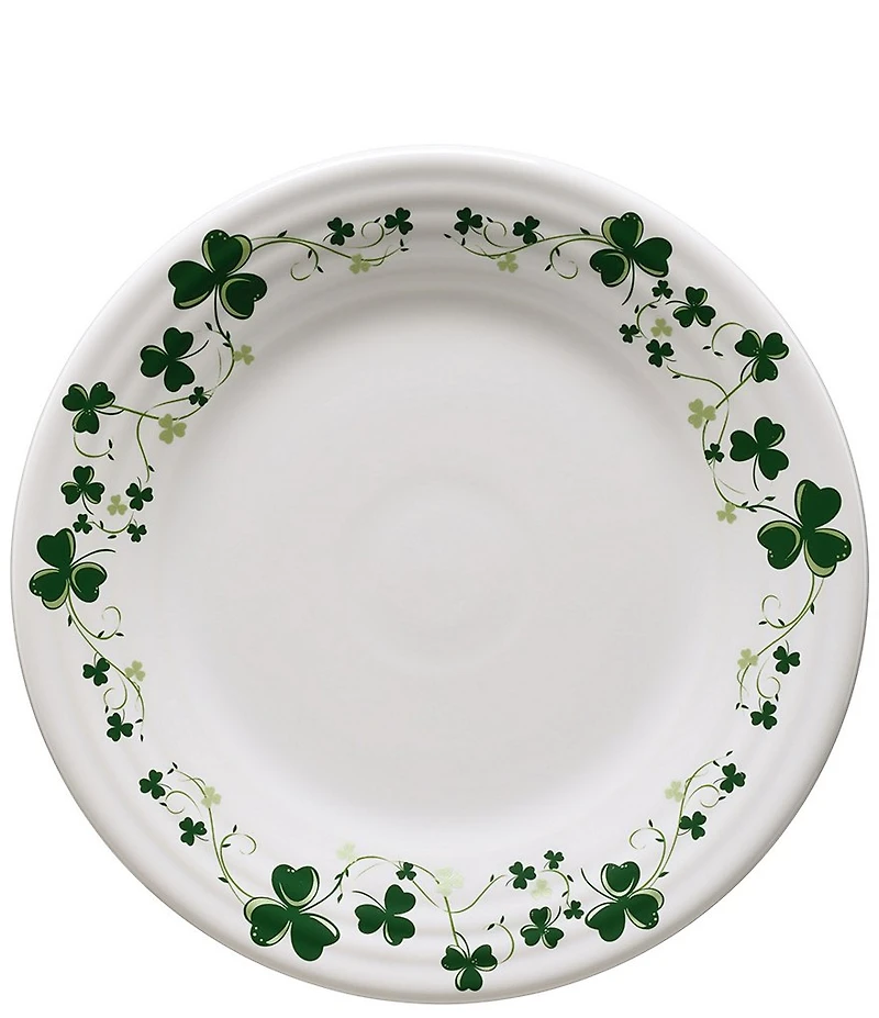Fiesta St. Patrick's Classic Rim 9#double; Luncheon Plate