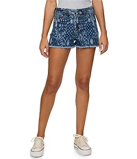 Flag and Anthem Kellie Cuff-Off Denim Shorts