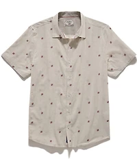 Flag and Anthem Kennewick Flag Embroidered Short Sleeve Shirt
