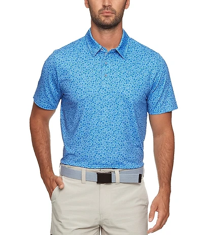 Flag and Anthem MVP Printed Short Sleeve Polo Shirt