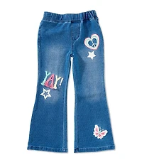 Flapdoodles Little Girls Yay Flare Jeans