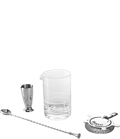 Fortessa Crafthouse By Fortessa Signature Collection Crystal Mixed Cocktail Set
