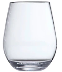 Fortessa Outside Stemless Red Wine Glass, Set of 6